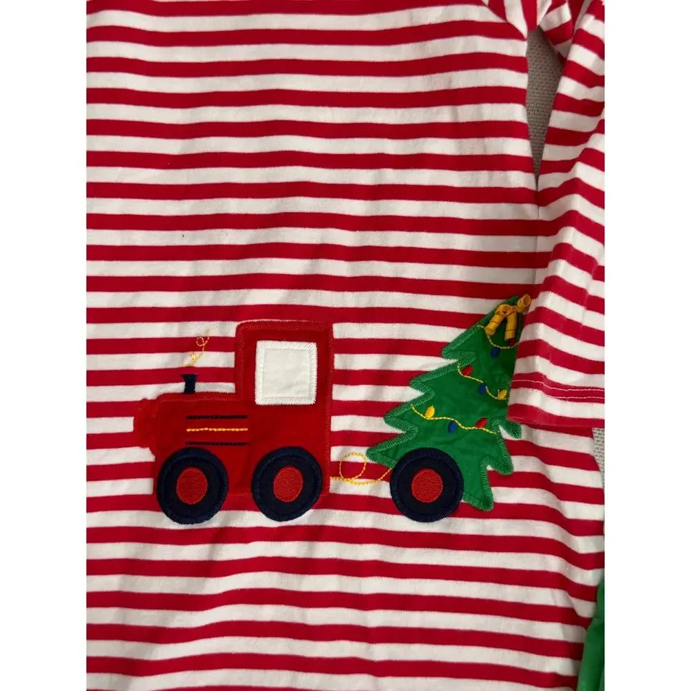 Bailey Boys Girl's 2pc Christmas outfit size 4